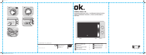 Mode d’emploi OK OMWG 2024-3 W Micro-onde