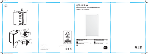 Bedienungsanleitung OK OFR 161 D W Kühlschrank
