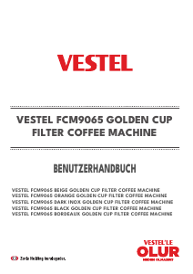 Bedienungsanleitung Vestel FCM9065 Kaffeemaschine