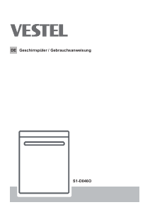 Bedienungsanleitung Vestel S1-D046O Geschirrspüler