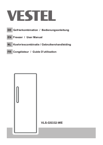 Mode d’emploi Vestel VLS-GS332-WE Congélateur