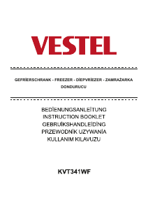 Handleiding Vestel KVT341WF Vriezer