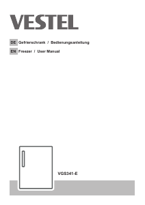 Handleiding Vestel VGS341-E Vriezer