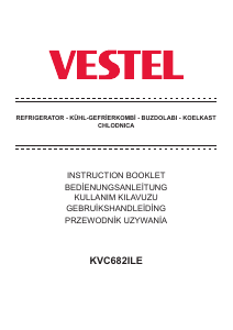 Bedienungsanleitung Vestel KVC682ILE Kühl-gefrierkombination