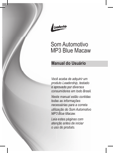 Manual Leadership Blue Macaw Auto-rádio