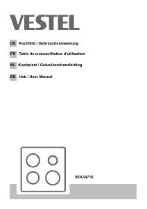 Bedienungsanleitung Vestel VEA34716 Kochfeld