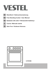 Bedienungsanleitung Vestel C-F010N Herd