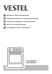 Bedienungsanleitung Vestel VG-KC6IN4WX10 Herd