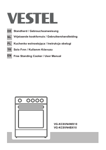 Bedienungsanleitung Vestel VG-KC6VN4WX10 Herd