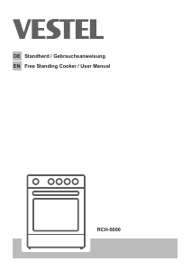 Bedienungsanleitung Vestel RCH-5000 Herd