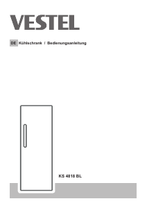 Bedienungsanleitung Vestel KS 4818 BL Kühlschrank