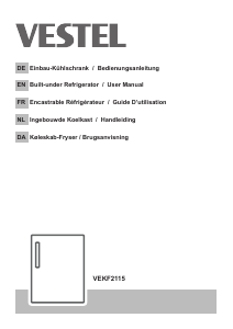 Bedienungsanleitung Vestel VEKF2115 Kühlschrank