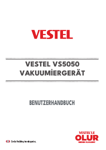 Bedienungsanleitung Vestel VS5050 Vakuumierer