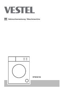 Bedienungsanleitung Vestel VFW38154 Waschmaschine