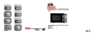 Bedienungsanleitung OK OMW 3332 DM CH Mikrowelle