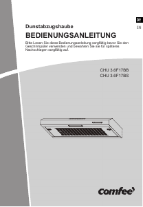 Handleiding Comfee CHU 3.6F17BB Afzuigkap
