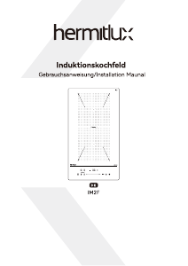 Bedienungsanleitung Hermitlux IM2F Kochfeld
