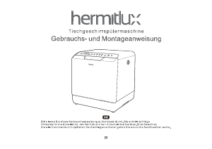 Bedienungsanleitung Hermitlux HMX-DW04 Geschirrspüler