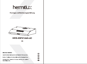 Bedienungsanleitung Hermitlux HMX-EBF21A60-AC Dunstabzugshaube
