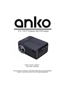 Handleiding Anko KJM-301 Beamer