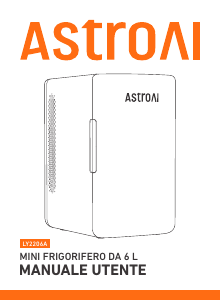 Bedienungsanleitung AstroAI LY2206A Kühlschrank