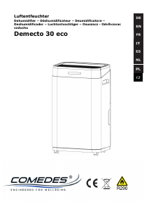 Mode d’emploi Comedes Demecto 30 Eco Déshumidificateur
