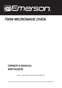 Handleiding Emerson MW7302W Magnetron