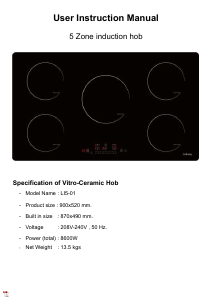 Manual IsEasy LI5-01 Hob
