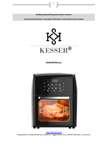 Bedienungsanleitung Kesser 1LE0906-CF-474 Fritteuse