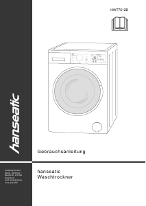 Bedienungsanleitung Hanseatic HWT 7512 B Waschtrockner