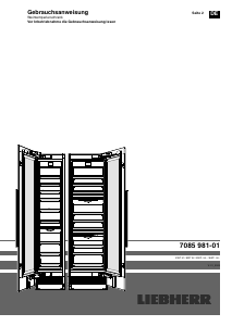 Bedienungsanleitung Liebherr EWPi 9471 Weinklimaschrank
