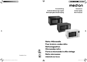 Manuale Medion MD 15000 Microonde