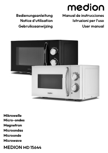 Bedienungsanleitung Medion MD 15644 Mikrowelle