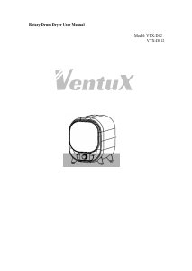 Handleiding Ventux VTX-D012 Wasdroger