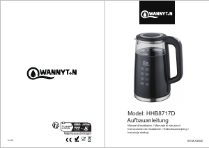 Manuale Wannyton HHB8717D Bollitore