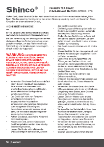 Bedienungsanleitung Shinco SPK3S-07C Klimagerät