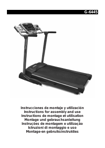 Bedienungsanleitung BH Fitness G6445 Laufband