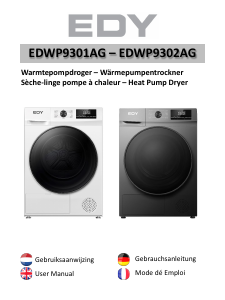 Handleiding Edy EDWP9301AW Wasdroger