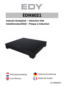 Mode d’emploi Edy EDOK6021 Table de cuisson