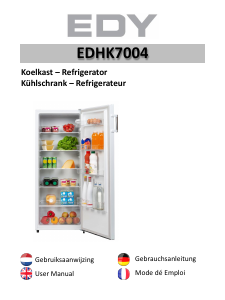 Mode d’emploi Edy EDHK7004 Réfrigérateur