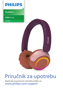 Priručnik Philips TAK4200CT Slušalica