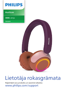 Rokasgrāmata Philips TAK4200CT Galvas tālrunis