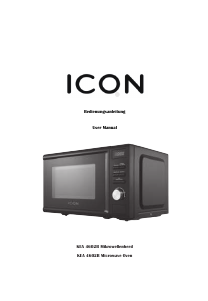 Manual de uso ICQN KEA 4602B Microondas