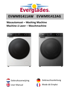 Handleiding Everglades EVWM91412AG Wasmachine