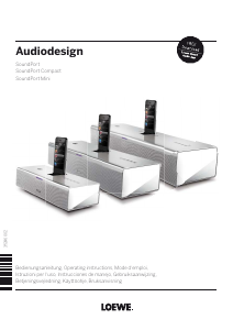 Manual Loewe SoundPort Compact Speaker Dock