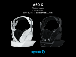 Mode d’emploi Logitech A50 X Headset