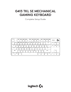 Manual Logitech G413 TKL SE Tastatură