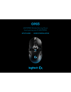 Manual de uso Logitech G903 Ratón