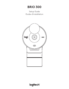 Mode d’emploi Logitech BRIO 300 Webcam
