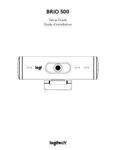 Mode d’emploi Logitech BRIO 500 Webcam